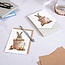 Wrendale 'THE FLOWER POT' Rabbit Notecard Set