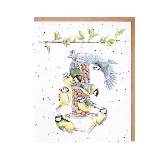 Wrendale 'BON APPETIT' Bluetit Notecard Set