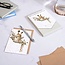 Wrendale 'FIRST KISS' Giraffe Notecard Set
