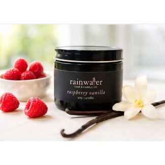 Rainwater Rainwater Soy Wax Travel Candle Raspberry Vanilla