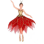 Gisela Graham Poinsettia Fairy Decoration (2 designs)
