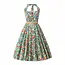 Italian Summer Fruit Off Shoulder Dress