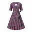 Matilda Green Strawberry Wrap Dress