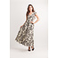 Papillon Damask Printed Maxi Dress