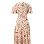 Donna Bee Honey Casual Dress In Cream White