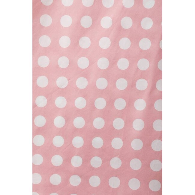 Daisy Light Pink Polka Dot Halter Dress