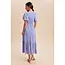 Modal Smocked Dress In Blue Aura