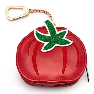 Bag Charm & Reusable Shopper Bag - Ripe Red Tomato