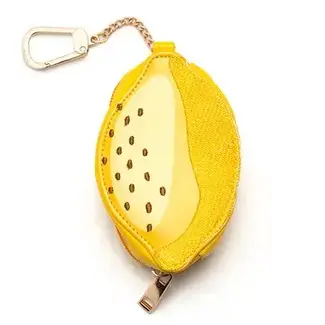 Bag Charm & Reusable Shopper Bag - Fresh Lemon