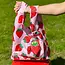 Bag Charm & Reusable Shopper Bag - Ripe Strawberry