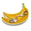 Trinket & Jewelry Tray / Dish - Ripe Bananas