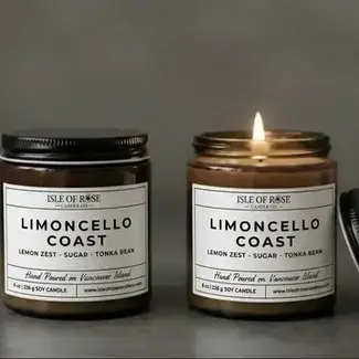 Isle of Rose Candle Co Candle - Limoncello Coast
