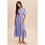 Modal Smocked Dress In Blue Aura