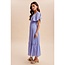 Modal Smocked Dress In Blue Aura