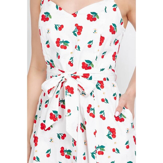 Cherry Print Retro Dress
