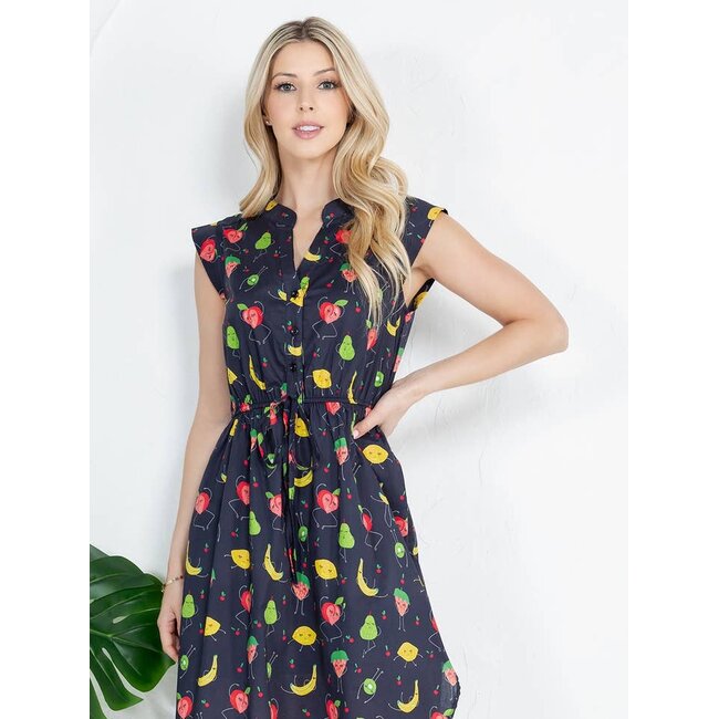 Fruit Print Dress
