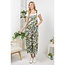 Vintage Floral Print Overalls