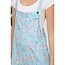 Retro Floral Wide Leg Overalls