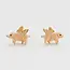 Fable England Flying Pig Stud Earrings