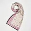Fable England Deco Blooms Silky Lightweight Cream Scarf