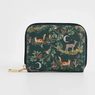 Fable England Into the Woods Green Wallet