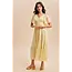 Modal Smocked Dress In Lemon Water