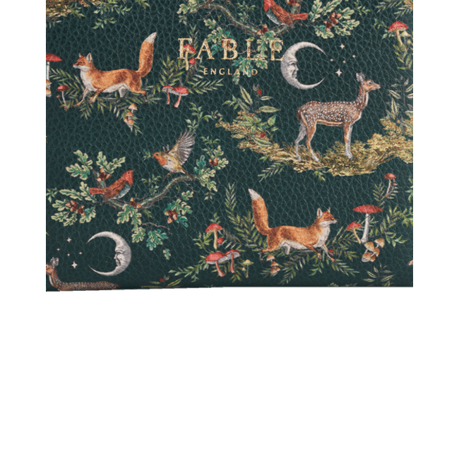 Fable England Into the Woods Green Wallet