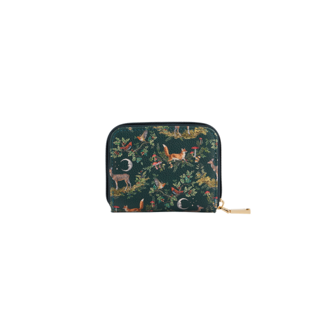 Fable England Into the Woods Green Wallet