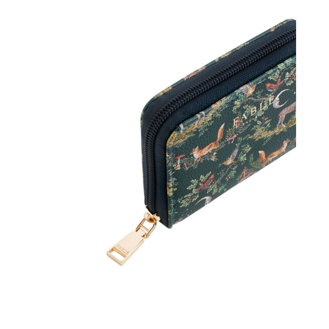 Fable England Into the Woods Green Wallet