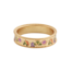 Fable England Folksy Floral Gold Ring