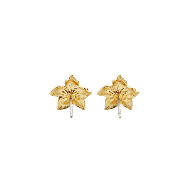 Fable England Jasmine Pearl Stud Earrings