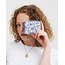 Fable England Ditsy Blue Wallet