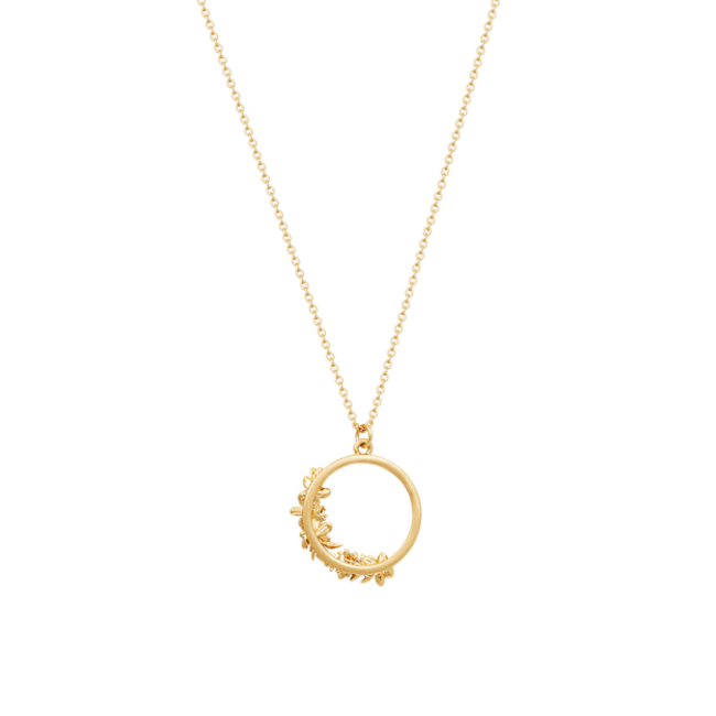 Fable England Floral Wreath Necklace