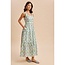 Floral Square Neck Maxi Dress