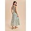 Floral Square Neck Maxi Dress