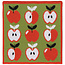 Danica Imports Knit Dishcloth Set of 3 - Apple a Day