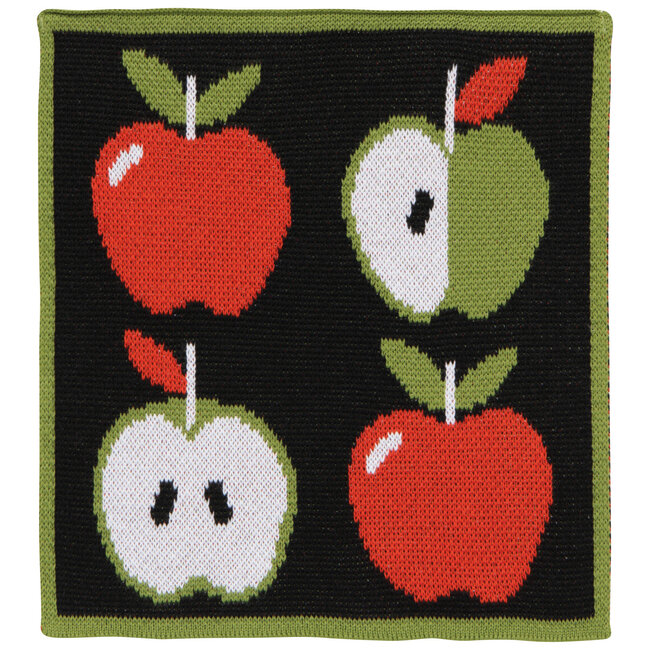 Danica Imports Knit Dishcloth Set of 3 - Apple a Day