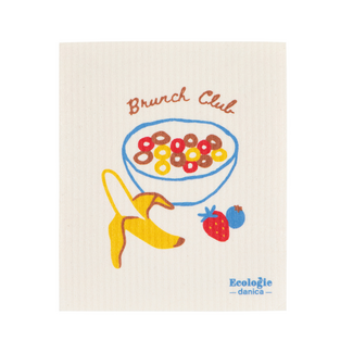 Danica Imports Brunch Club Swedish Dishcloth