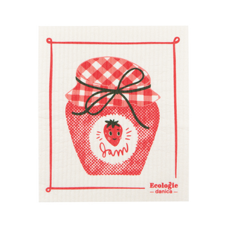 Danica Imports Strawberry Jam Swedish Dishcloth