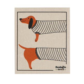 Danica Imports Dachshund Swedish Dishcloth