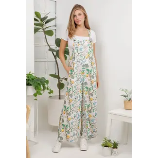 Humming Birds Overall Jumpsuit