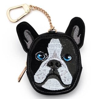 Bag Charm & Reusable Shopper Bag - Boston Terrier Dog