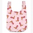 Bag Charm & Reusable Shopper Bag - Pink Cowgirl Boot