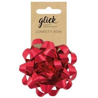 Bow - Metallic Red
