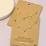 Crystal Stud Drop Necklace (more colours)