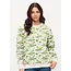 Lily Pads and Frogs Print Sweatshirt