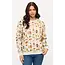 Mushrooms and Bugs Print Sweatshirt