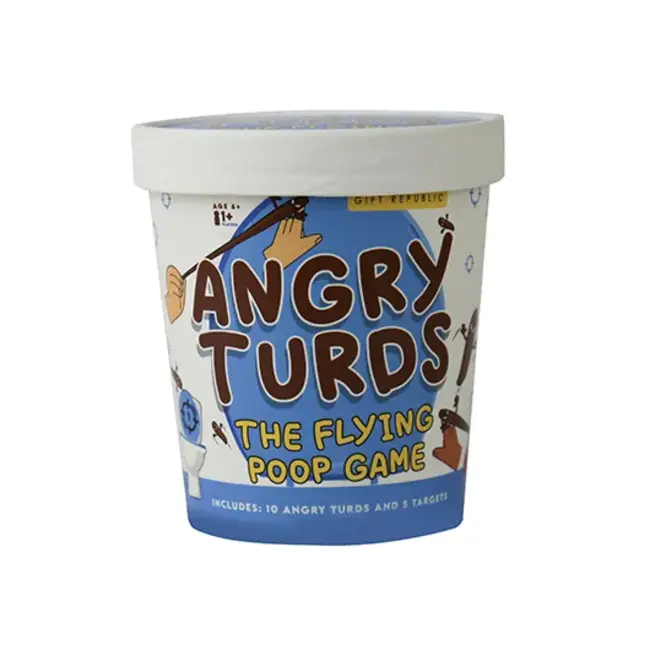 Angry Turds - The Flying Poop Game