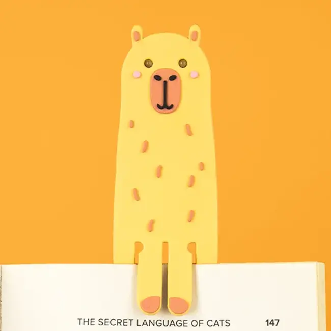 Capybara Reading Light & Bookmark