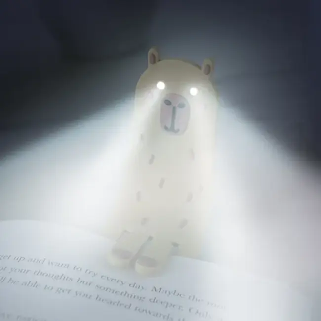 Capybara Reading Light & Bookmark